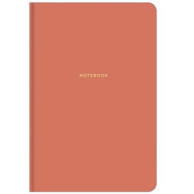 Jegyzetfüzet, B5, kockás, 80 lap, keményfedeles, SHKOLYARYK, narancs