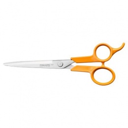Hajvágó olló, 17 cm, FISKARS "Classic", narancssárga