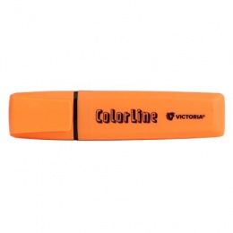 Szövegkiemelő, 1-5 mm, VICTORIA OFFICE, "ColorLine", narancssárga
