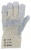Védőkesztyű, marhahasítékbőr, 10-es méret, szürke/beige