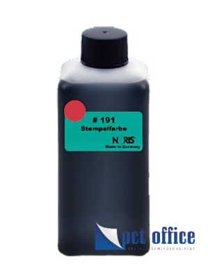 Bélyegzőfesték Noris 191-250ml-piros bély.festék