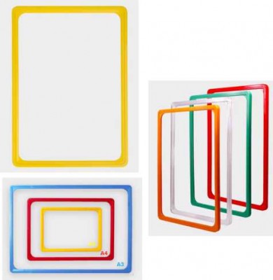 Getoolbox Dokumentum Tartókeret A4 sárga